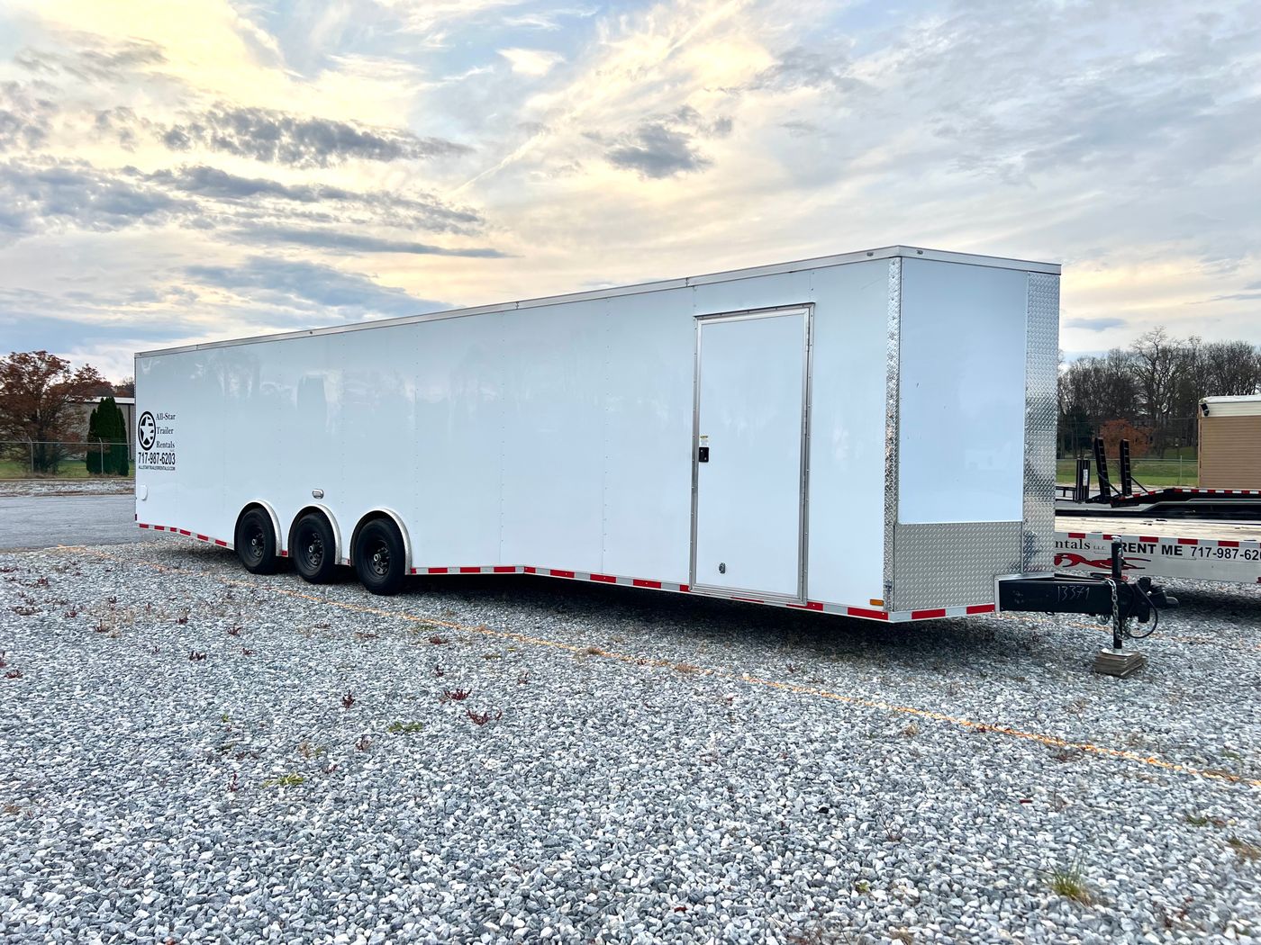 36ft Two Car Enclosed Trailer
