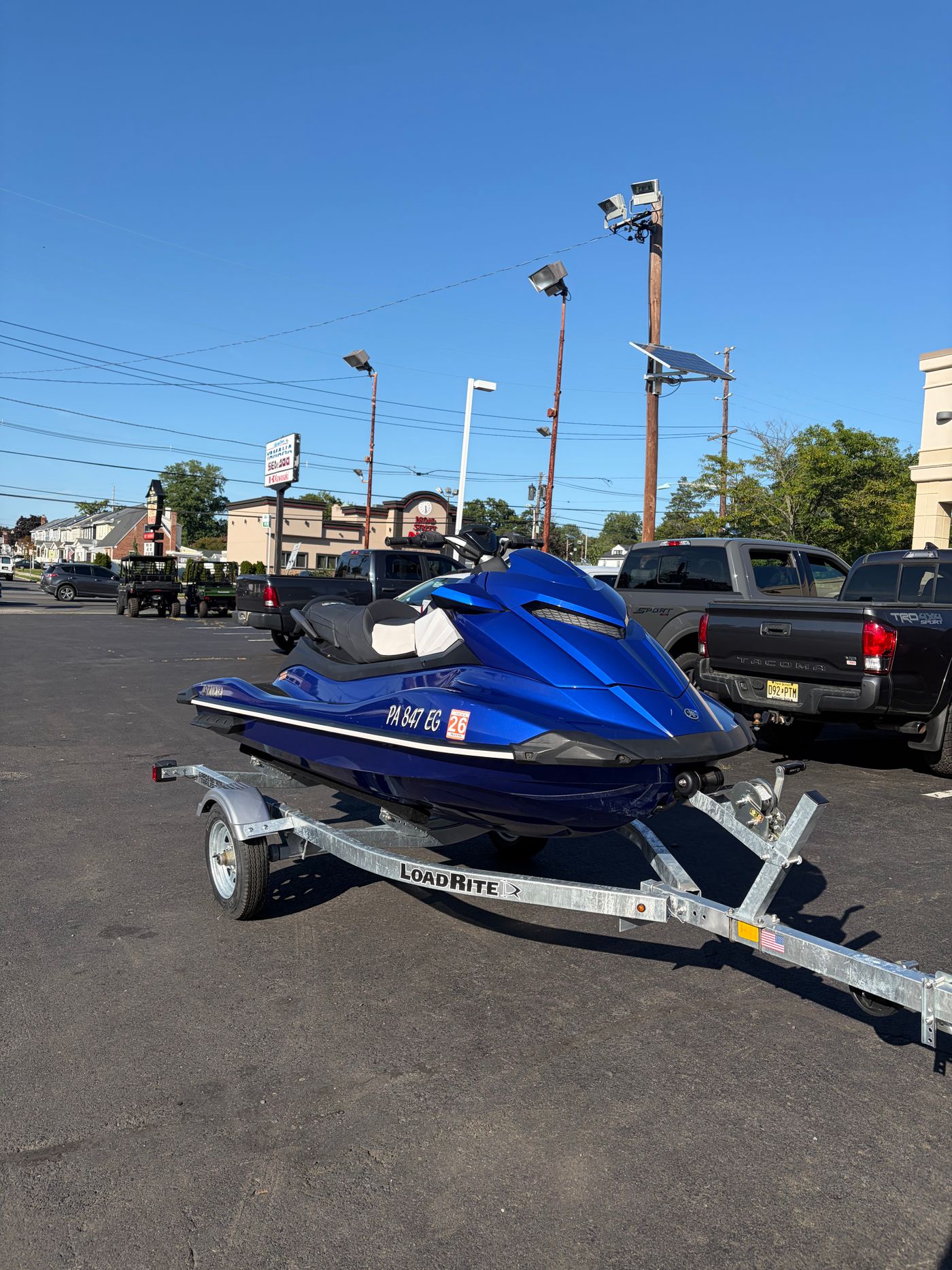 Single PWC Trailer
