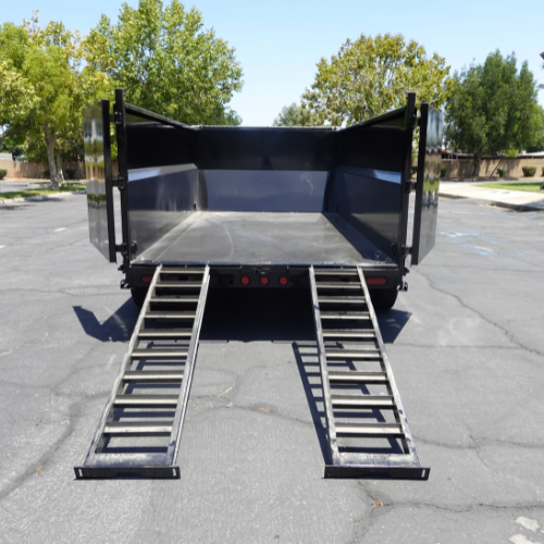 14' Dump Trailer — U-Fill We Haul