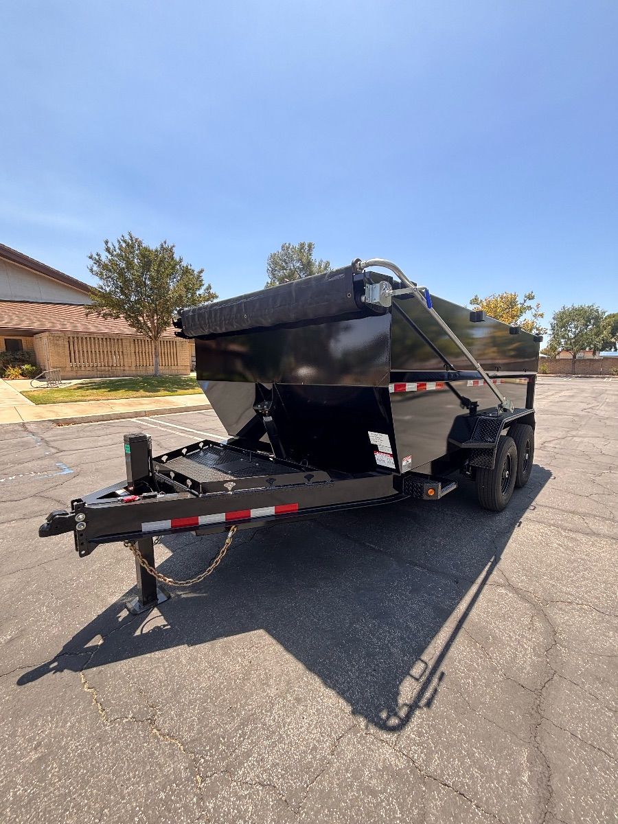 14' Dump Trailer — U-Fill We Haul