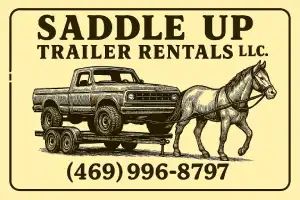 Saddle up trailer rentals