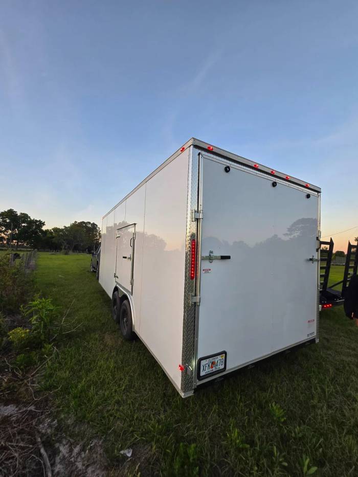 8.5x20 Enclosed Cargo Trailer