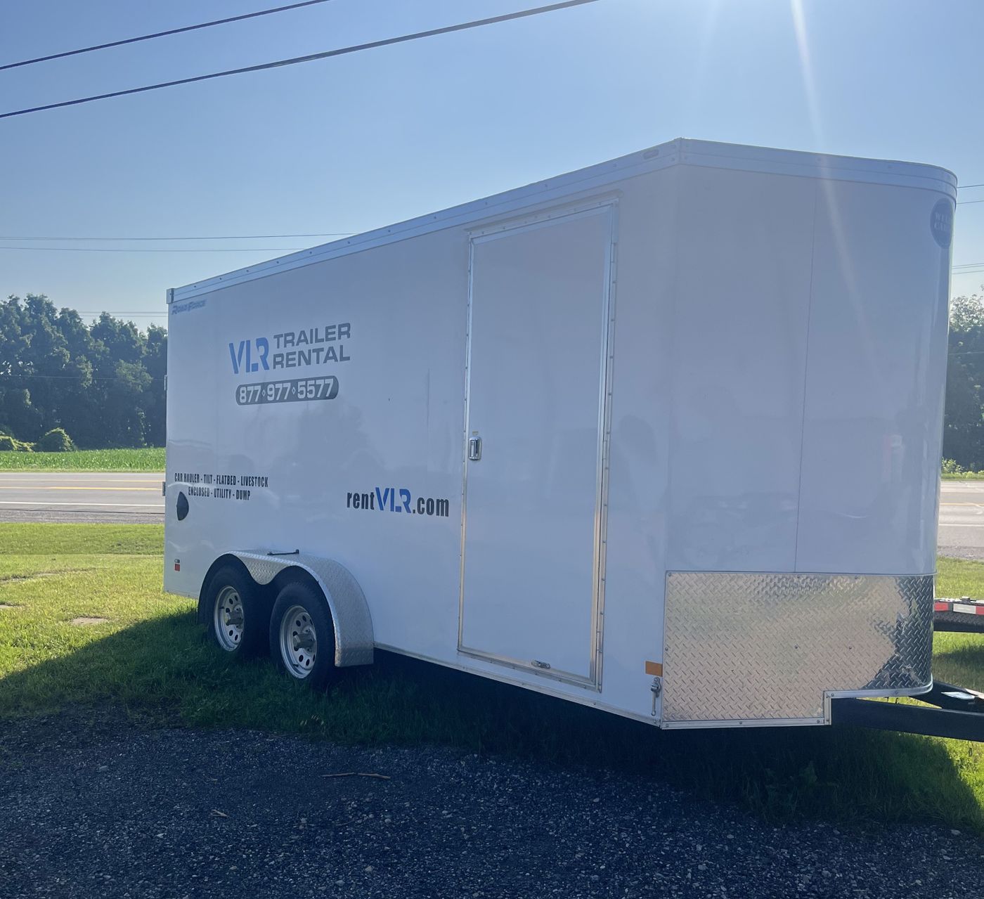 7x16 Enclosed Trailer