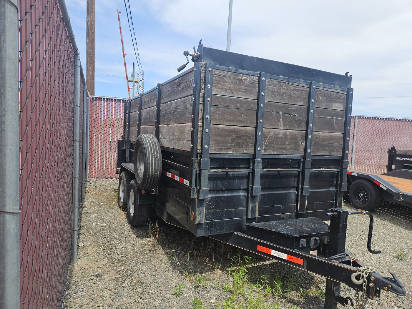 14' Dump Trailer - 18 Yard