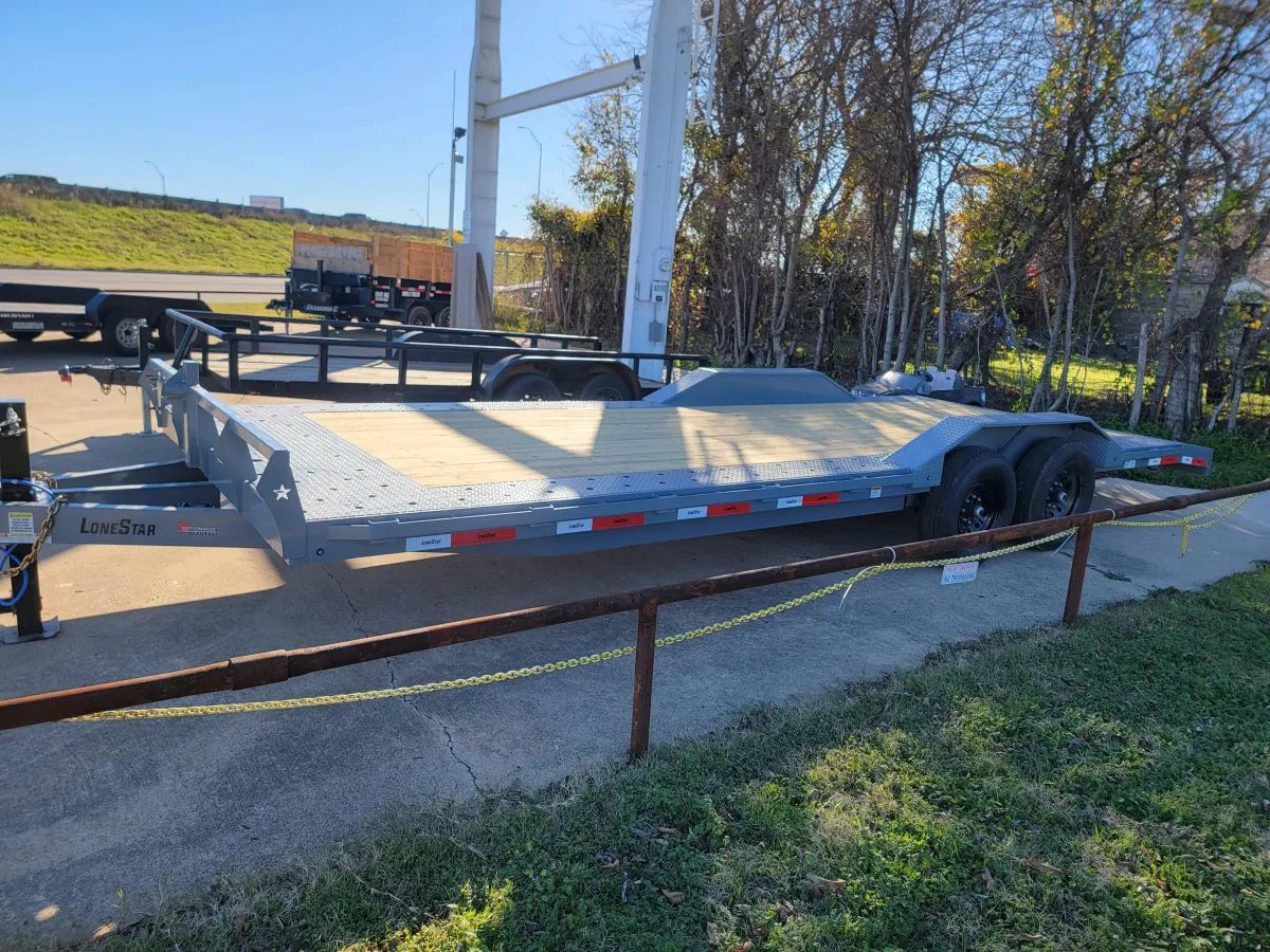 24' x 102" Lone Star Car Hauler Rental