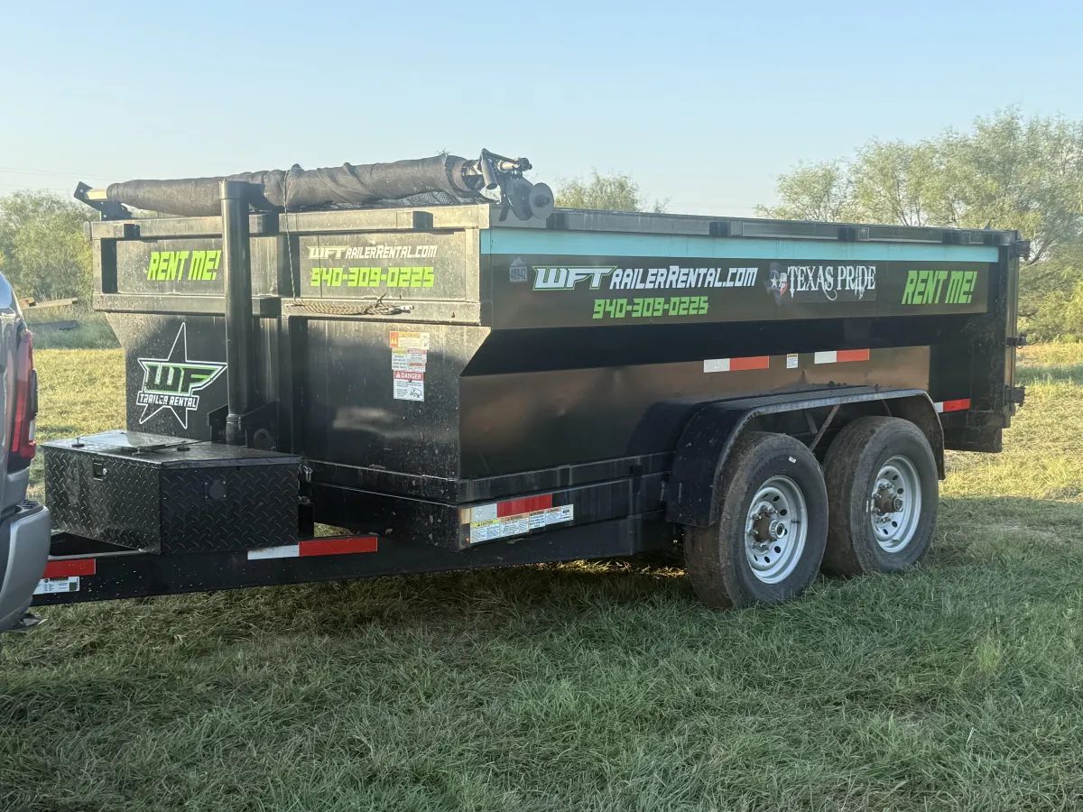14' Texas Pride Dump Trailer