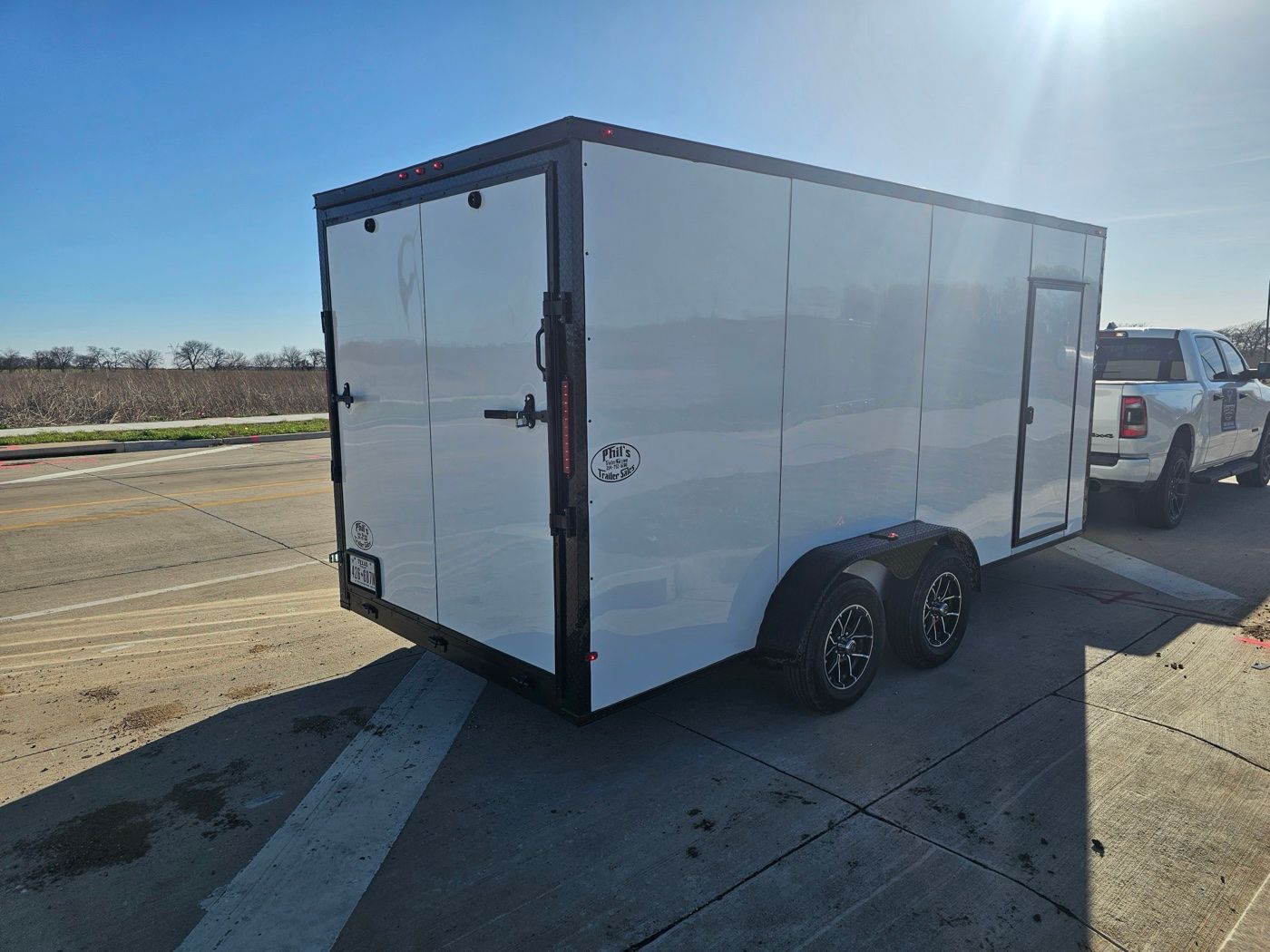 7x16' Enclosed Rental