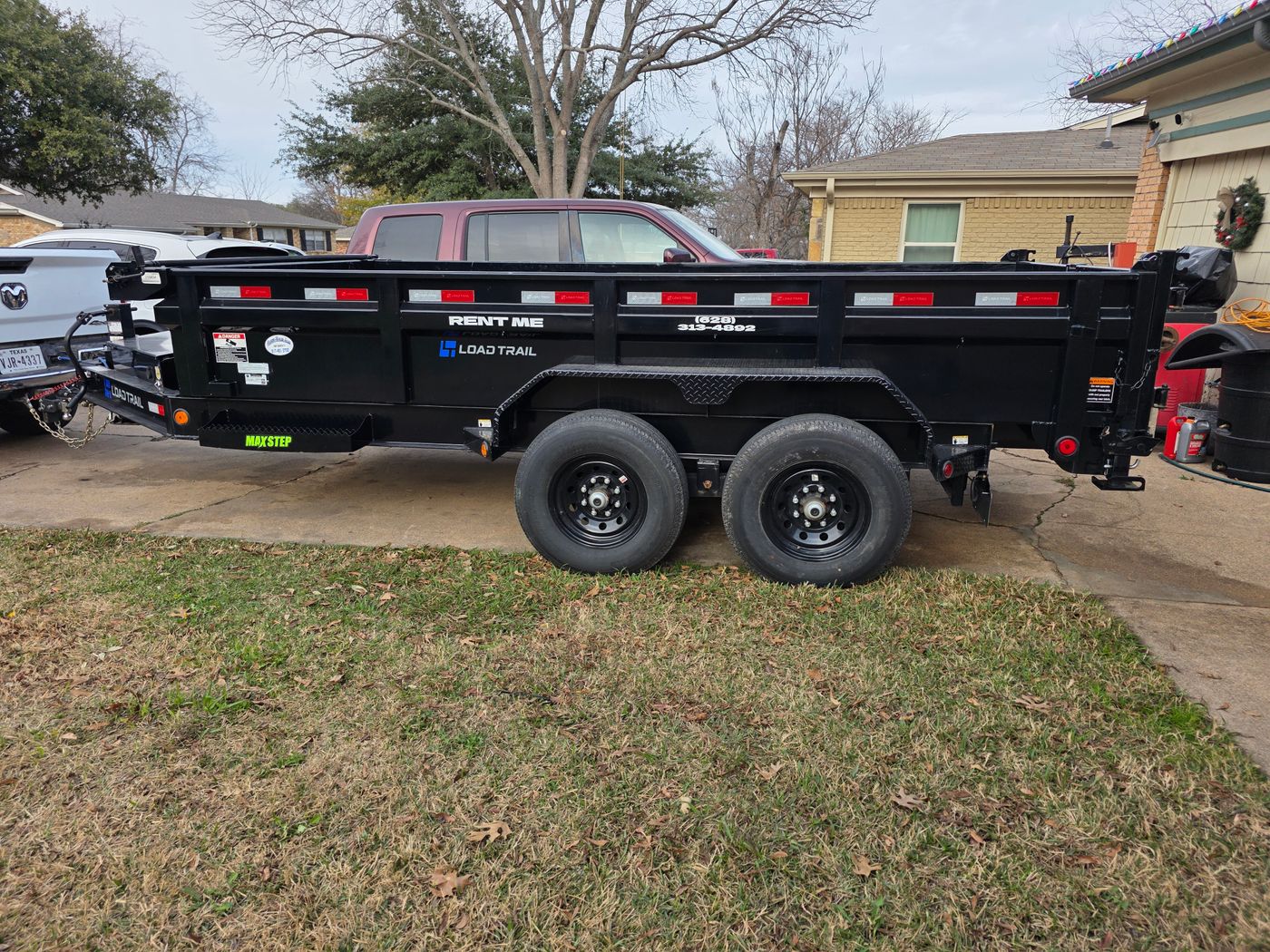 14' x 83" Load Trail Dump Trailer Rental